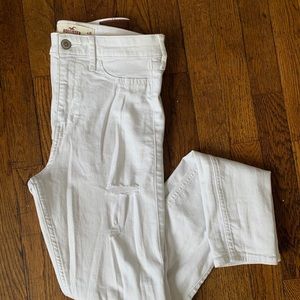 White skinny jeans